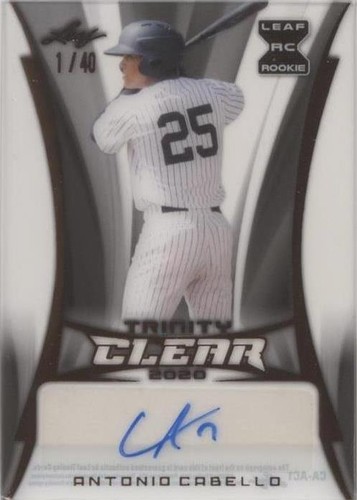 2020 Leaf Trinity - Antonio Cabello #CA-AC1