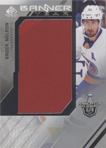 2021-22 Upper Deck SP Game Used - Brock Nelson #BYSC-BN