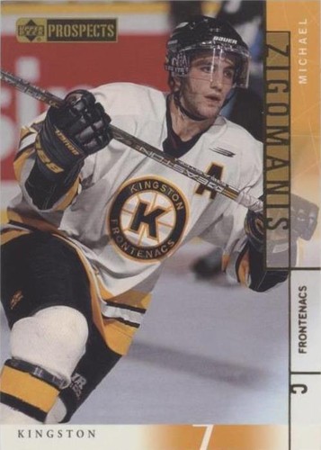 2000-01 Upper Deck Prospects CHL - Mike Zigomanis #10