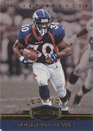 2019 Panini Plates & Patches Terrell Davis #116