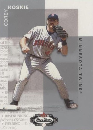 2002 Fleer Box Score - Corey Koskie #119