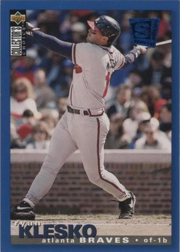 1995 Upper Deck Collector's Choice Special Edition - Ryan Klesko #62