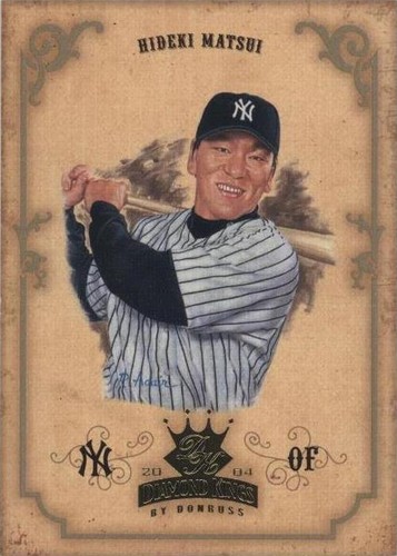 2004 Donruss Diamond Kings - Hideki Matsui #124