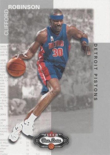 2002-03 Fleer Box Score - Clifford Robinson #90