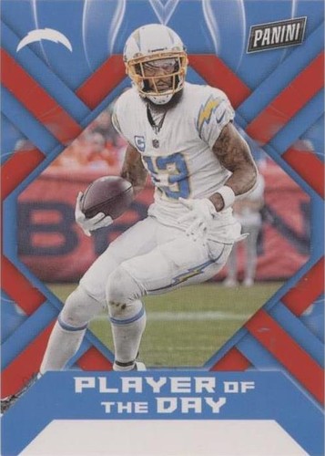 2022 Panini Player of the Day Keenan Allen #37