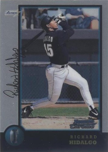 1998 Bowman Chrome - Richard Hidalgo #303