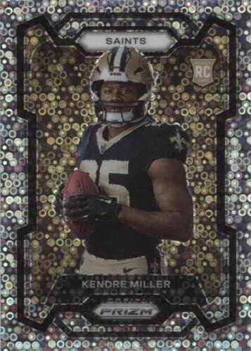 2023 Panini Prizm KENDRE MILLER Rookie Black White Checker 2023 Panini Prizm KENDRE MILLER Rookie Black White Checker