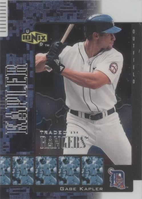 2000 Upper Deck Ionix - Gabe Kapler #52