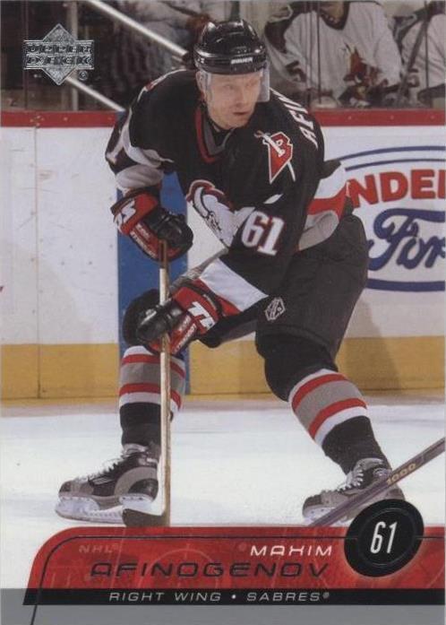 2002-03 Upper Deck - Maxim Afinogenov #20