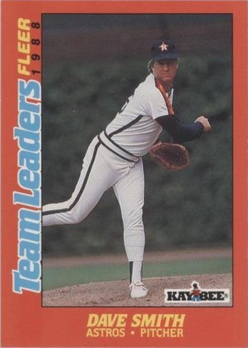 1988 Fleer Kay Bee Toys Team Leaders - Dave Smith #37