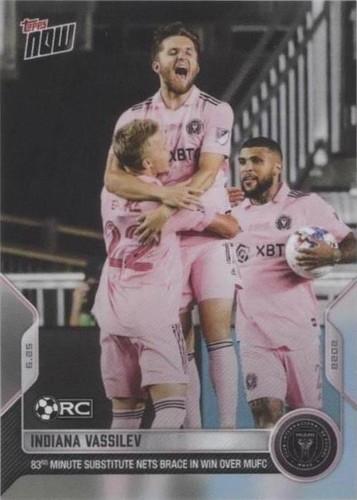 2022 Topps Now MLS Indiana Vassilev #104