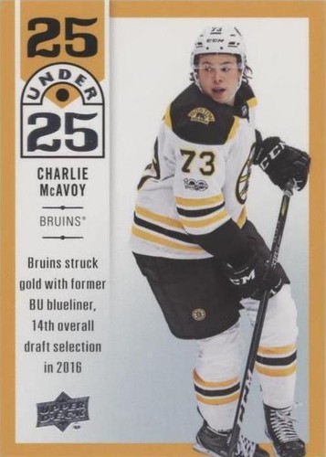 2018-19 Upper Deck - Charlie McAvoy #U25-24