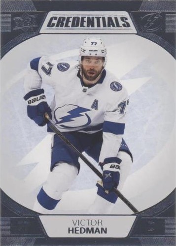 2022-23 Upper Deck Credentials - Victor Hedman #79