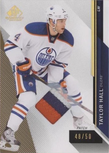 2014-15 SP Game Used - Taylor Hall #98