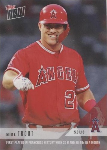 2018 Topps Now - Mike Trout #270