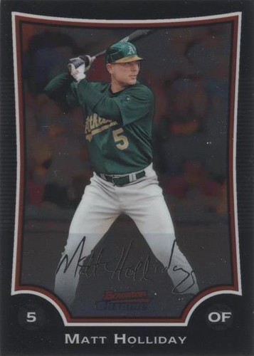 2009 Bowman Chrome - Matt Holliday #148