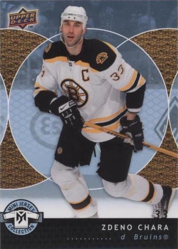 2007-08 Upper Deck Mini Jersey Collection - Zdeno Chara #10