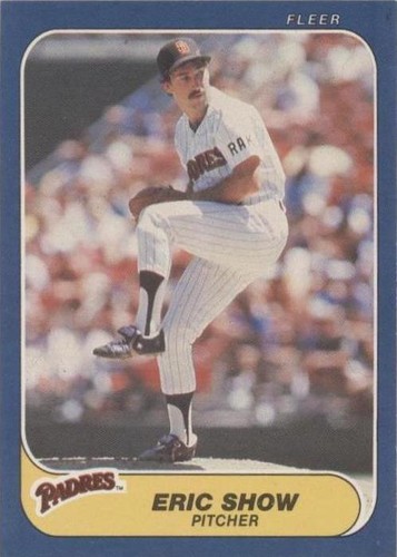 1986 Fleer - Eric Show #334