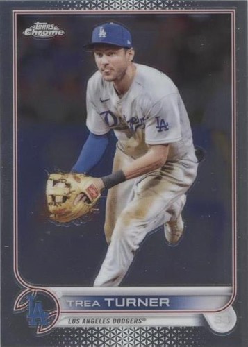 2022 Topps Chrome - Trea Turner #190