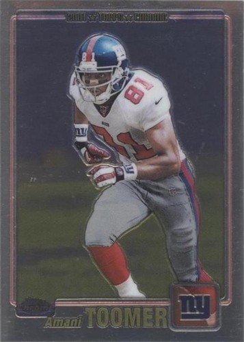 2001 Topps Chrome Amani Toomer #25
