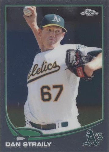 2013 Topps Chrome - Dan Straily #153