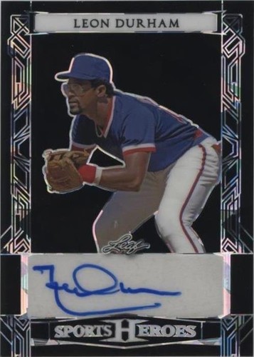 2024 Leaf Metal Sports Heroes - Leon Durham #BA-LD1