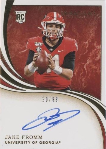 2020 Panini Immaculate Collection Collegiate Jake Fromm #111