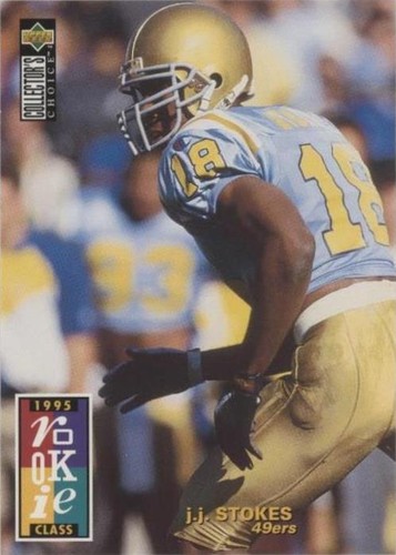1995 Upper Deck Collector's Choice J.J. Stokes #10