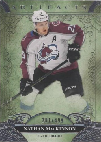 2020-21 Upper Deck Artifacts - Nathan MacKinnon #129