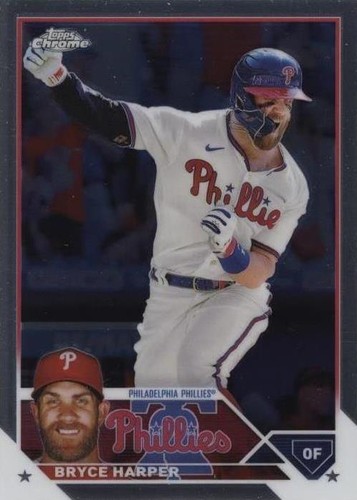 2023 Topps Chrome - Bryce Harper #3