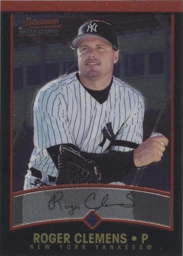 2001 Bowman Chrome - Roger Clemens #69