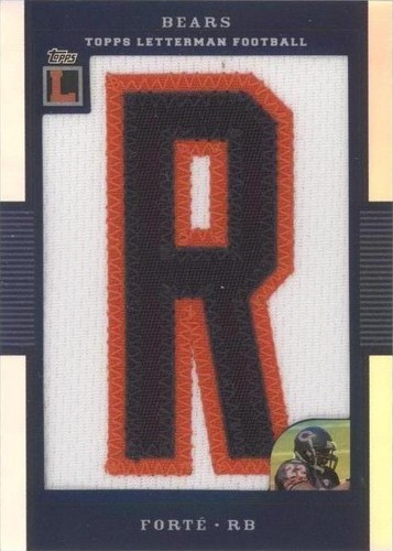 2008 Topps Letterman Matt Forte #LP-MF