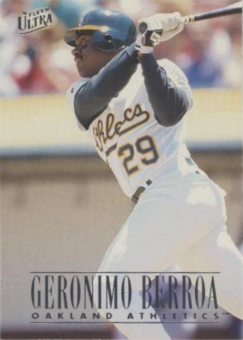 1996 Fleer Ultra - Geronimo Berroa #110
