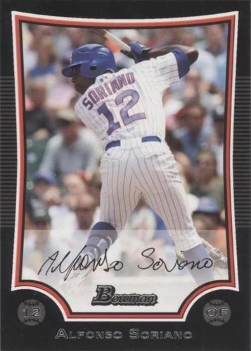 2009 Bowman - Alfonso Soriano #176