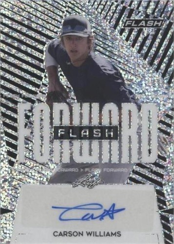 2021 Leaf Flash - Carson Williams #FF-CW1