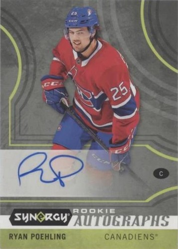 2019-20 Upper Deck Synergy - Ryan Poehling #A-RP