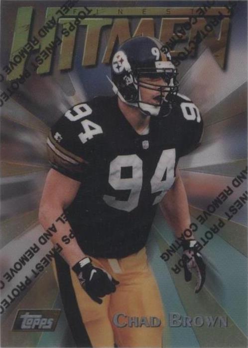 1997 Topps Finest Chad Brown #159