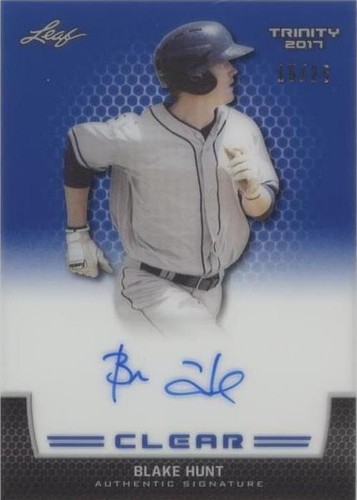 2017 Leaf Trinity - Blake Hunt #CA-BH1