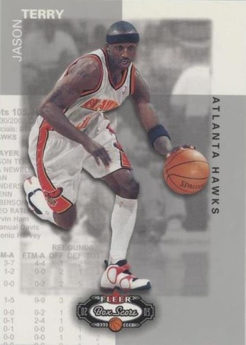 2002-03 Fleer Box Score - Jason Terry #44