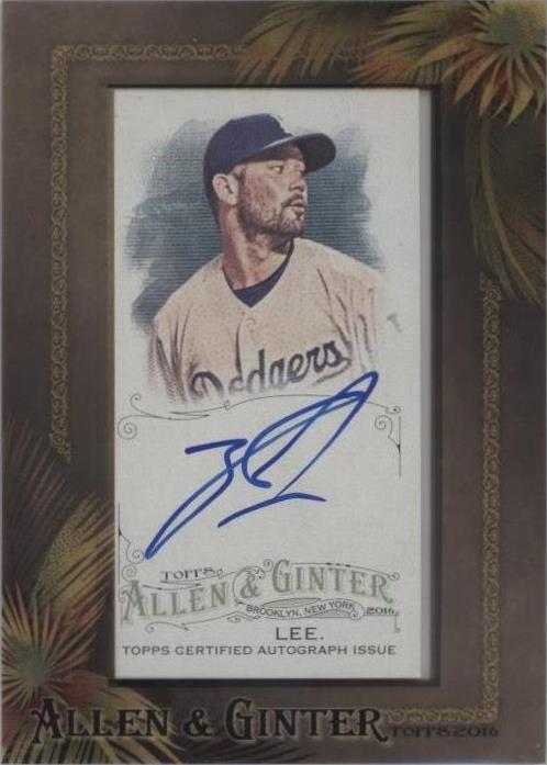 2016 Topps Allen & Ginter - Zach Lee #AGA-ZL