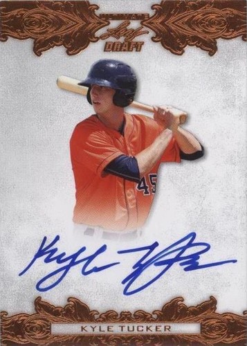 2015 Leaf Ultimate Draft - Kyle Tucker #BA-KT1