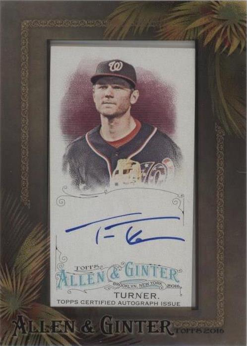 2016 Topps Allen & Ginter - Trea Turner #AGA-TT