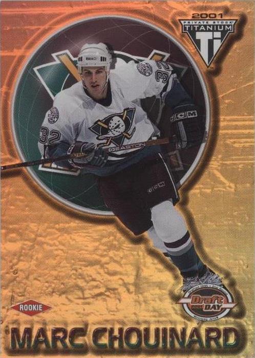 2000-01 Pacific Private Stock Titanium Draft Edition - Marc Chouinard #151