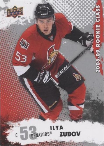 2008-09 Upper Deck Rookie Class - Ilya Zubov #50
