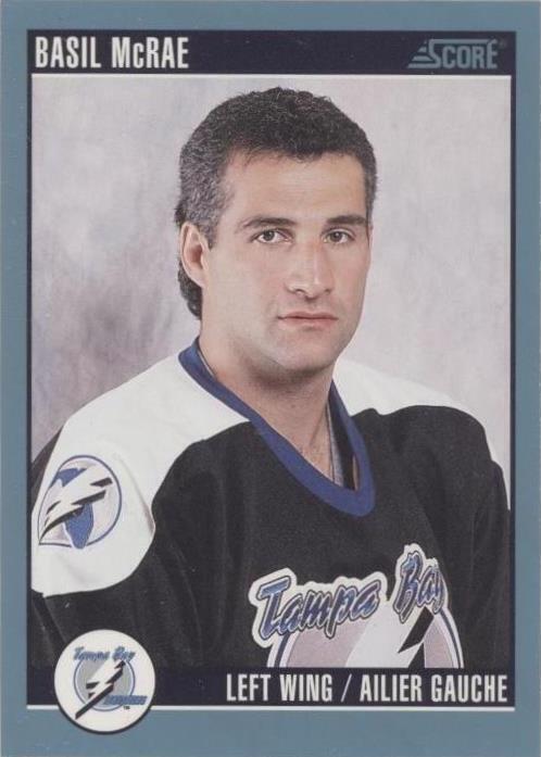 1992-93 Score Canadian - Basil McRae #509