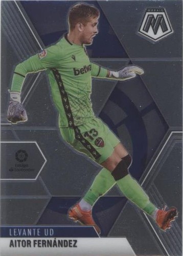 2020-21 Panini Mosaic La Liga Aitor Fernandez #84