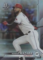 2019 Bowman Platinum - Nomar Mazara #70