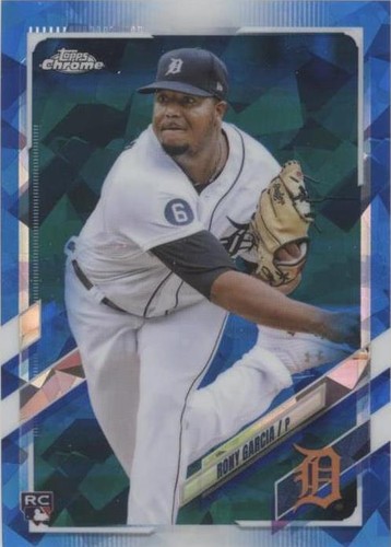 2021 Topps Chrome Update Series Sapphire Edition - Rony Garcia #US190