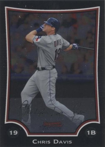 2009 Bowman Chrome - Chris Davis #132