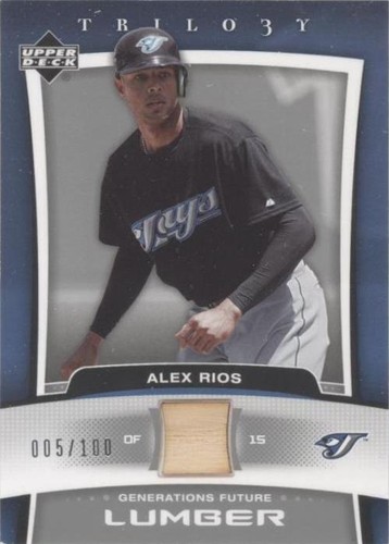 2005 Upper Deck Trilogy - Alex Rios #FU-AR